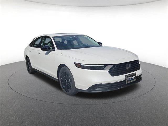 new 2025 Honda Accord car, priced at $30,750