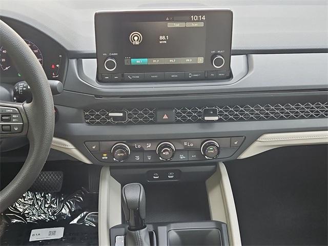 new 2025 Honda Accord car, priced at $30,750