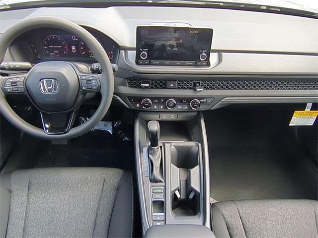 new 2025 Honda Accord car, priced at $30,905