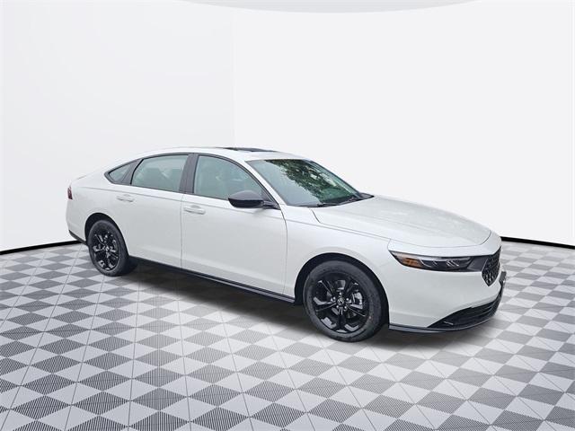 new 2025 Honda Accord car, priced at $30,705