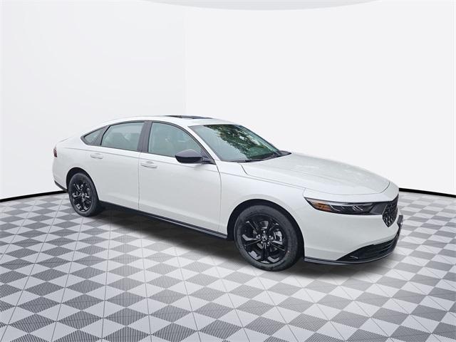 new 2025 Honda Accord car, priced at $30,705