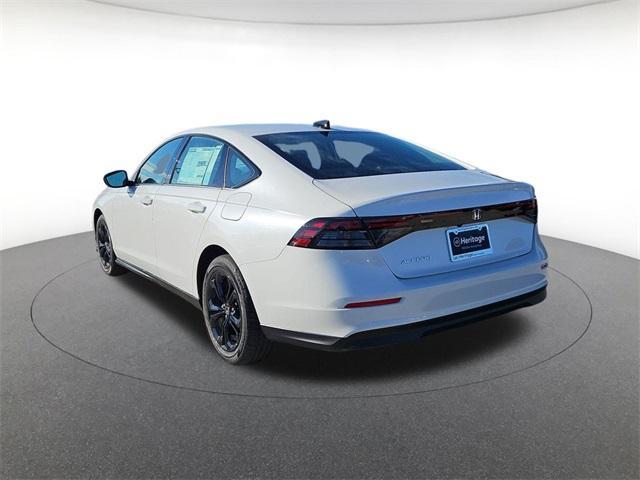 new 2025 Honda Accord car, priced at $30,750