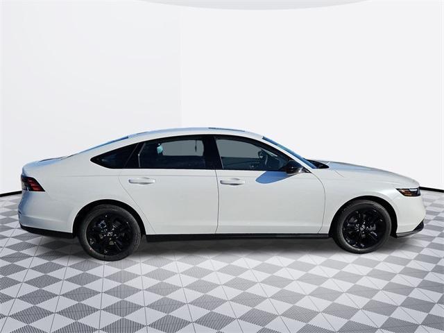 new 2025 Honda Accord car, priced at $30,750