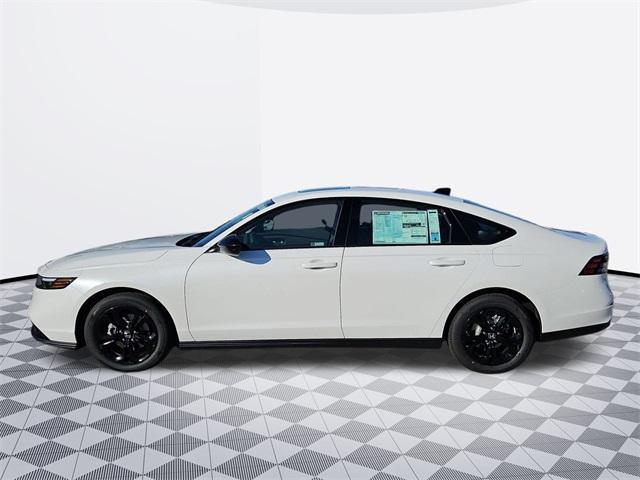 new 2025 Honda Accord car, priced at $30,750