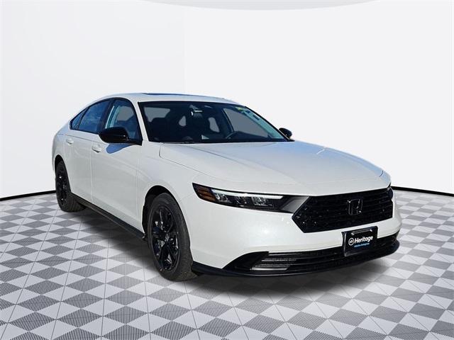 new 2025 Honda Accord car, priced at $30,750