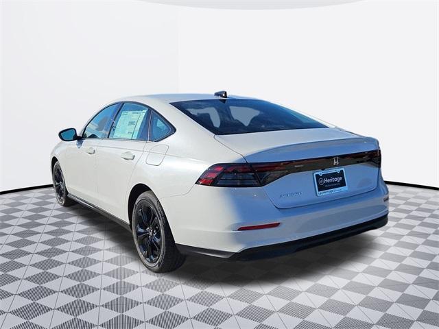 new 2025 Honda Accord car, priced at $30,750