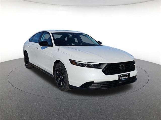 new 2025 Honda Accord car, priced at $30,750