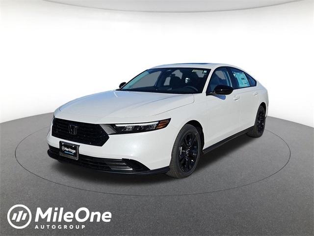 new 2025 Honda Accord car, priced at $30,750