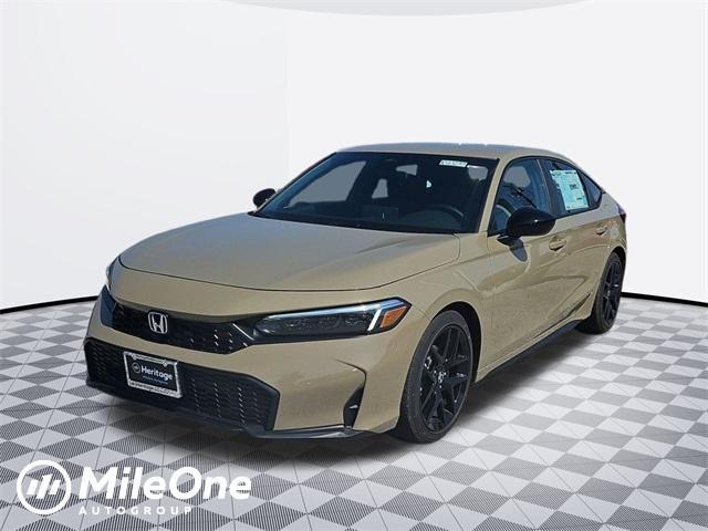 new 2025 Honda Civic car, priced at $27,943