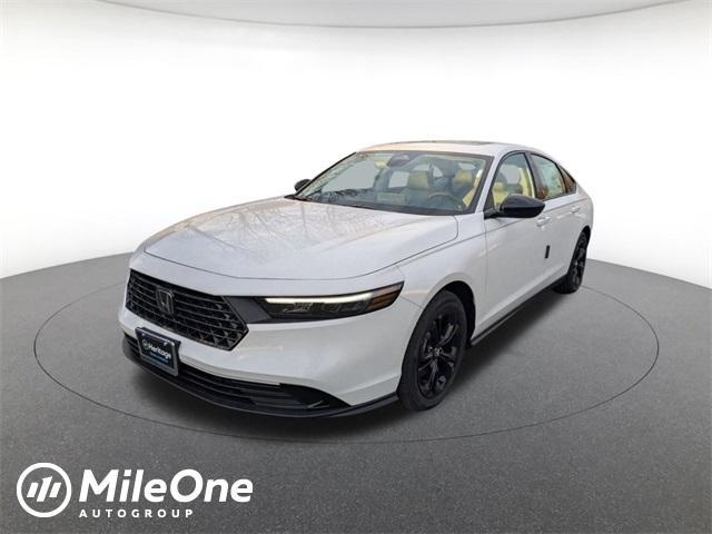 new 2025 Honda Accord car, priced at $30,705