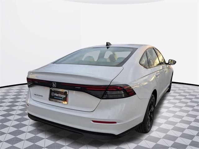 new 2025 Honda Accord car, priced at $30,705