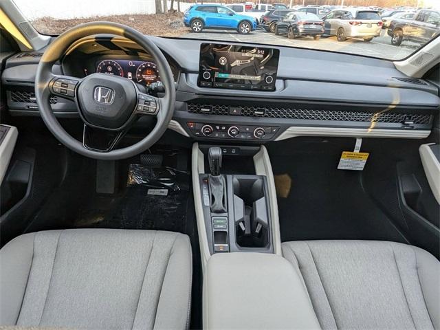 new 2025 Honda Accord car, priced at $30,705
