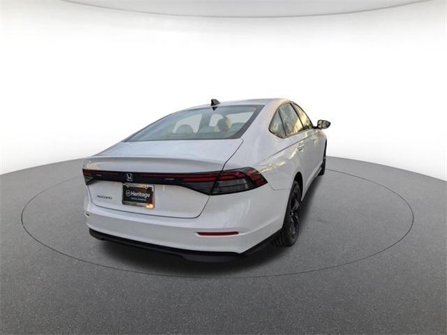 new 2025 Honda Accord car, priced at $30,705