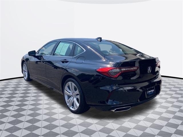 used 2021 Acura TLX car, priced at $27,500