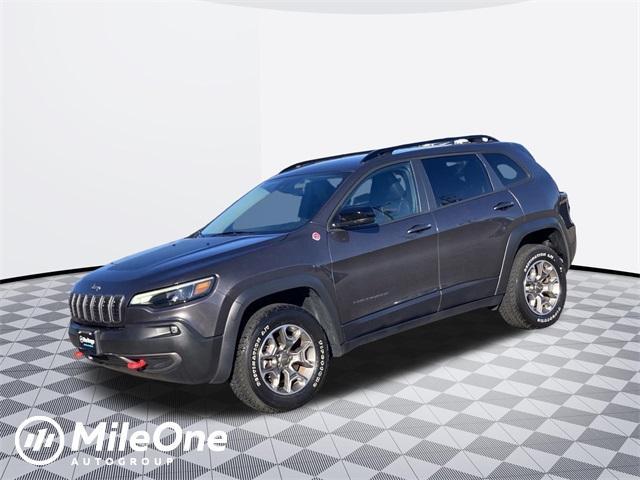 used 2022 Jeep Cherokee car, priced at $27,300