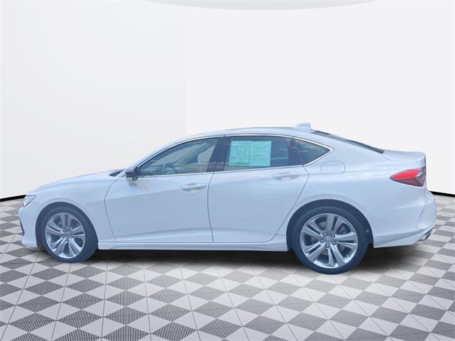 used 2021 Acura TLX car, priced at $27,300