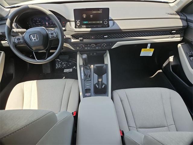 new 2025 Honda Accord car, priced at $30,905