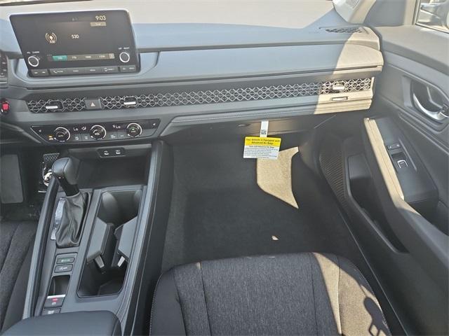 new 2025 Honda Accord car, priced at $30,274