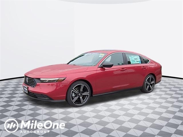 new 2025 Honda Accord Hybrid car, priced at $33,855