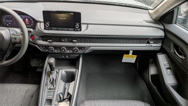 new 2025 Honda Accord car, priced at $30,750