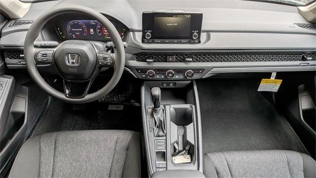 new 2025 Honda Accord car, priced at $30,750