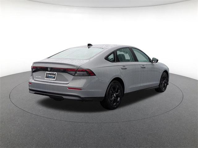 new 2025 Honda Accord car, priced at $30,750