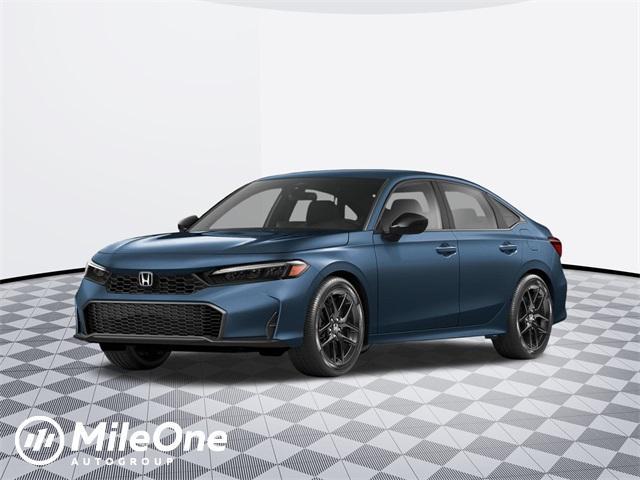 new 2025 Honda Civic car, priced at $27,055