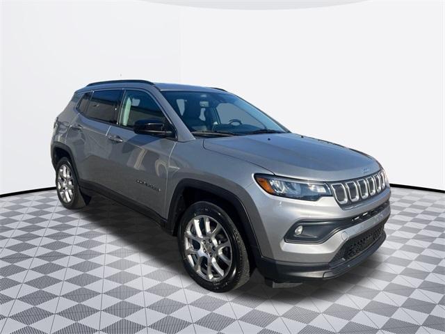 used 2022 Jeep Compass car, priced at $23,500