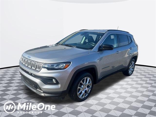 used 2022 Jeep Compass car, priced at $23,500