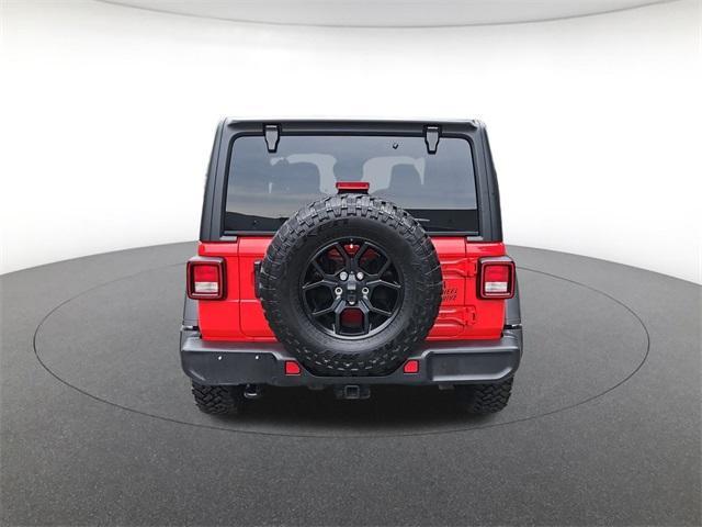 used 2024 Jeep Wrangler car, priced at $35,400