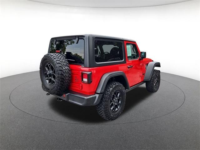 used 2024 Jeep Wrangler car, priced at $35,400