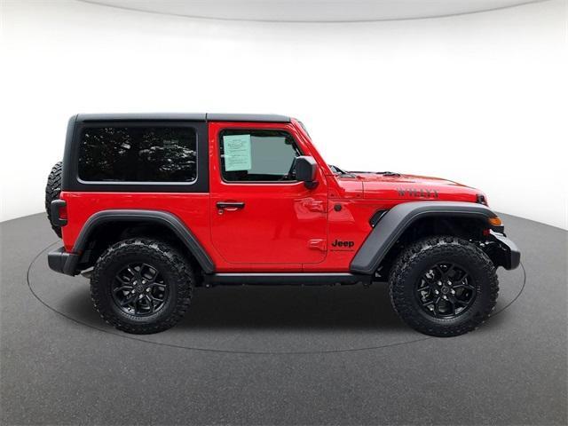 used 2024 Jeep Wrangler car, priced at $35,400