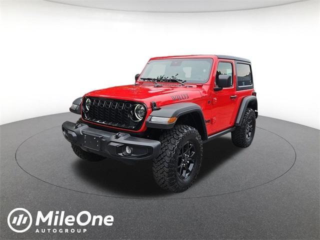 used 2024 Jeep Wrangler car, priced at $35,400