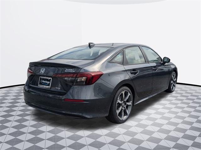 new 2025 Honda Civic Hybrid car, priced at $33,100