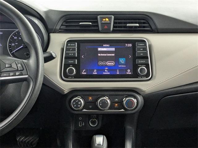 used 2021 Nissan Versa car, priced at $14,000