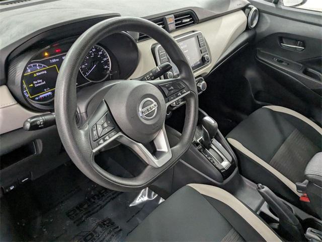 used 2021 Nissan Versa car, priced at $14,000