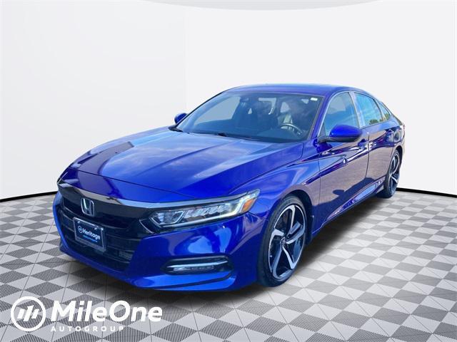 used 2019 Honda Accord car, priced at $18,500