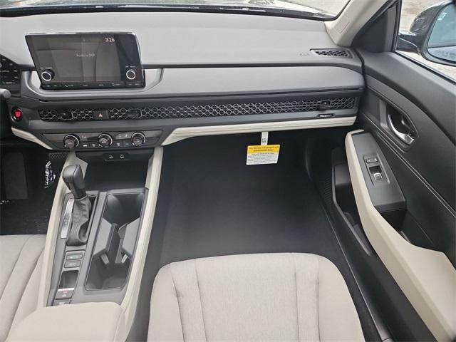 new 2025 Honda Accord car, priced at $28,257