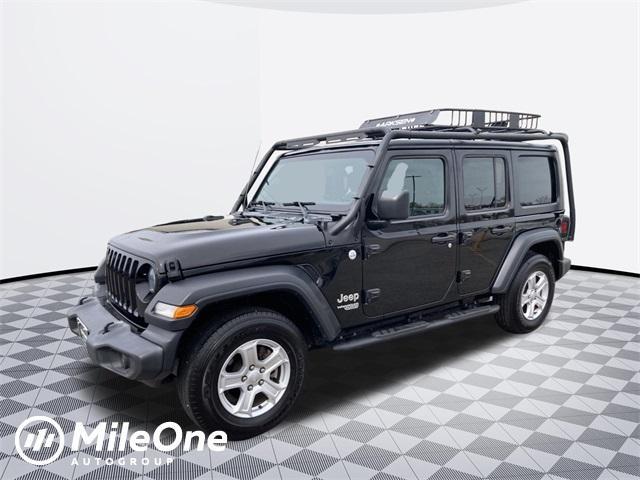 used 2018 Jeep Wrangler Unlimited car, priced at $26,300