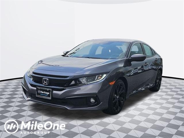 used 2021 Honda Civic car, priced at $21,000