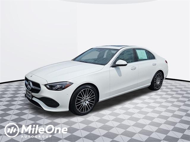 used 2023 Mercedes-Benz C-Class car, priced at $36,000