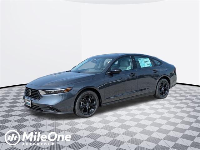 new 2025 Honda Accord car, priced at $30,474