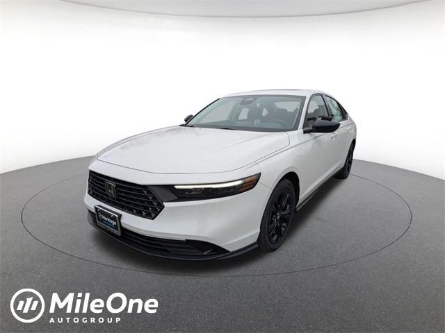 new 2025 Honda Accord car, priced at $30,705