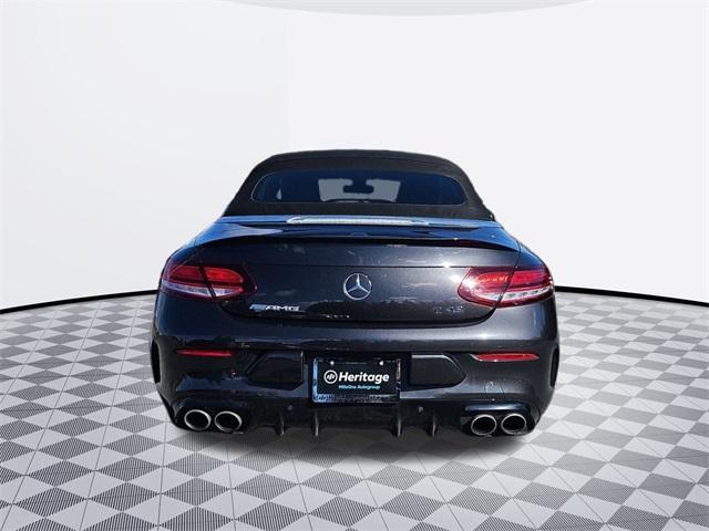 used 2019 Mercedes-Benz AMG C 43 car, priced at $34,500