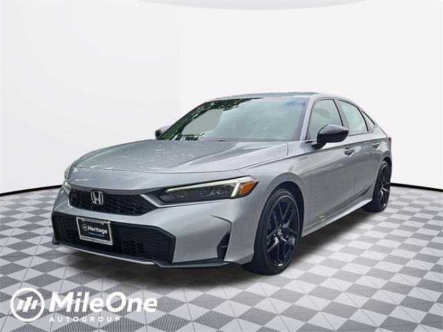 used 2025 Honda Civic Hybrid car, priced at $29,500