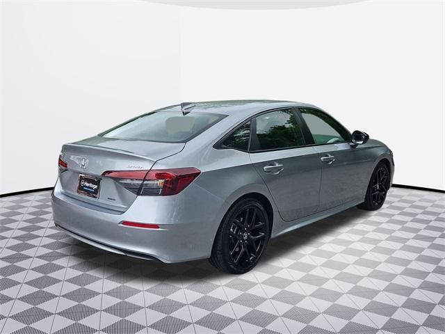 used 2025 Honda Civic Hybrid car, priced at $29,500