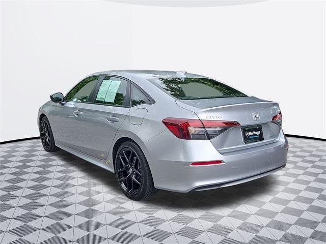 used 2025 Honda Civic Hybrid car, priced at $29,500