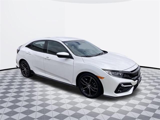 used 2021 Honda Civic car, priced at $23,300