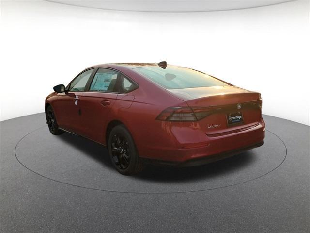 new 2025 Honda Accord car, priced at $30,705