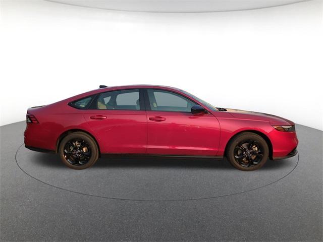 new 2025 Honda Accord car, priced at $30,705